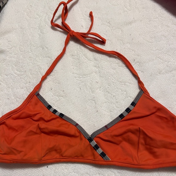 Burberry Vibrant Orange Swimwear Top - Picture 1 of 3